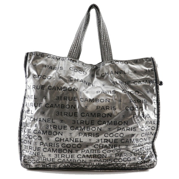 CHANEL Silver Tote Bag - Picture 1 of 8